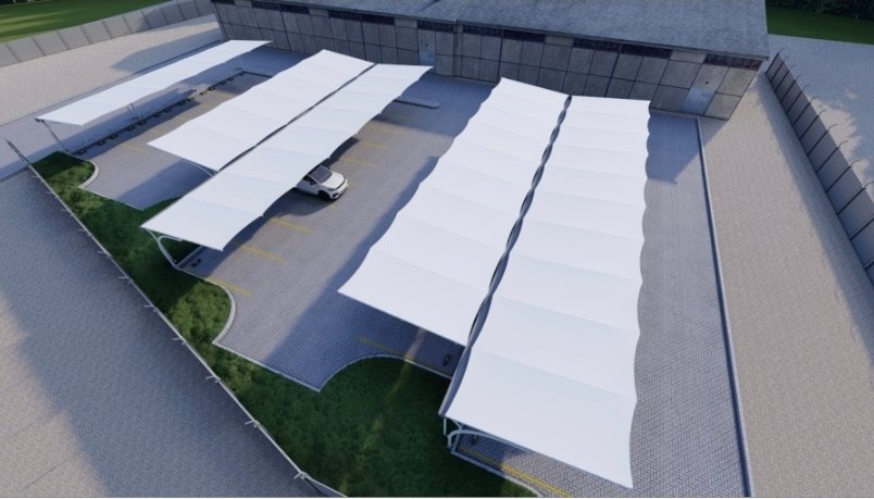 Inspirasi Berbagai Model Canopy Membrane Modern 2026