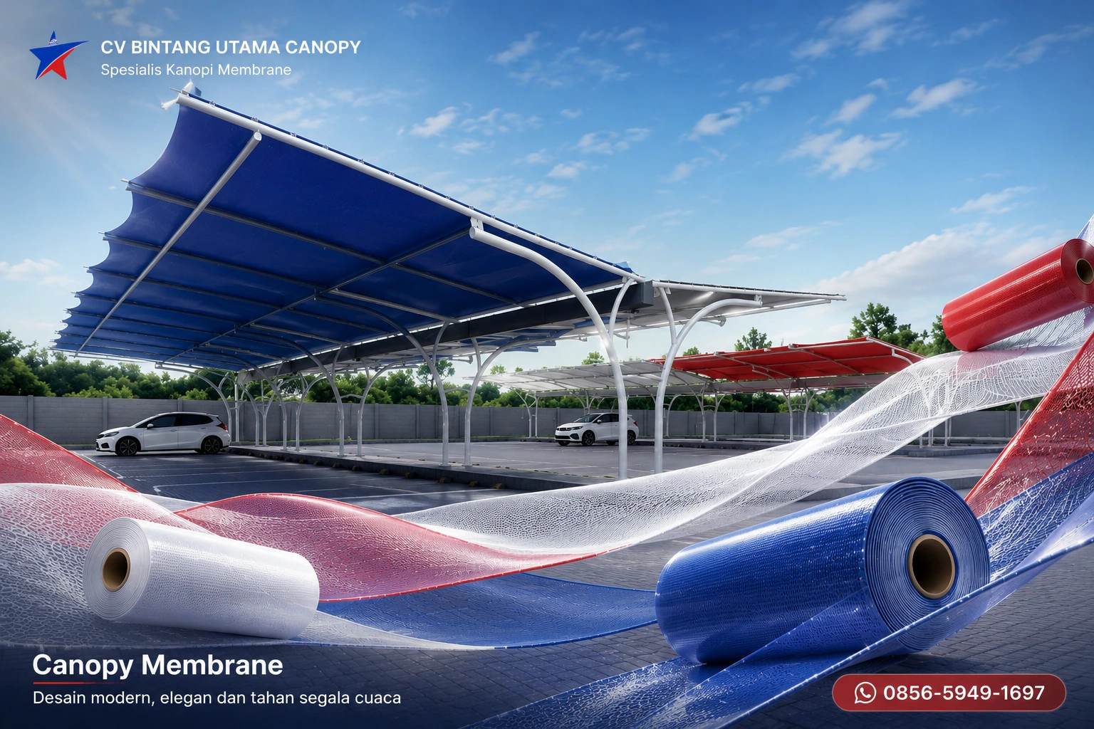 Jasa Pasang Canopy Membrane Berkualitas