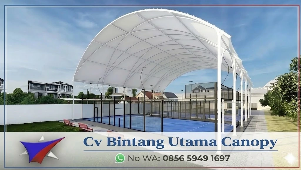 Canopy Membrane Lapang Padel